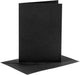 Creativ Firmenkartenumschläge schwarz 10,5x15 cm 50 Sets