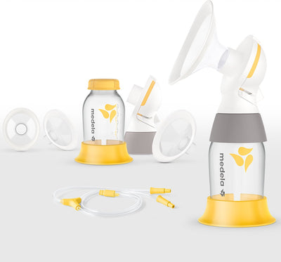 Medela Classic Personalfit Flex Doppelpumpenset – für elektrische Milchpumpen, kompatibel mit Freestyle, Swing Maxi