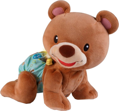 Vtech Baby Crawl Leder Baby Bär – interaktives Spielzeug – Kuscheltier – für Jungen und Mädchen – Geschenk – von 9 bis 36 Monaten