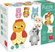 Goula Jumbo - - magnetische Puzzleteile - Bauernhoftiere - Puzzle - ab 1 Jahr