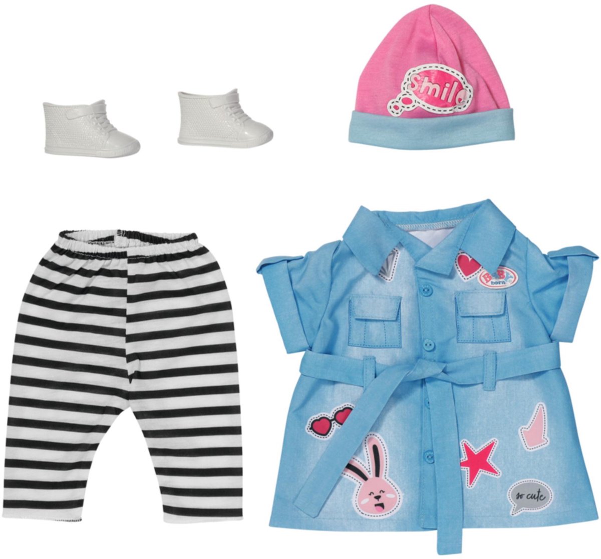 Baby geboren Deluxe Jeans 43 cm