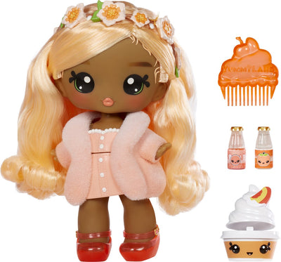 MGA Entertainment Yummiland Big Pop + Lip Gloss Animal Piper Pfirsich