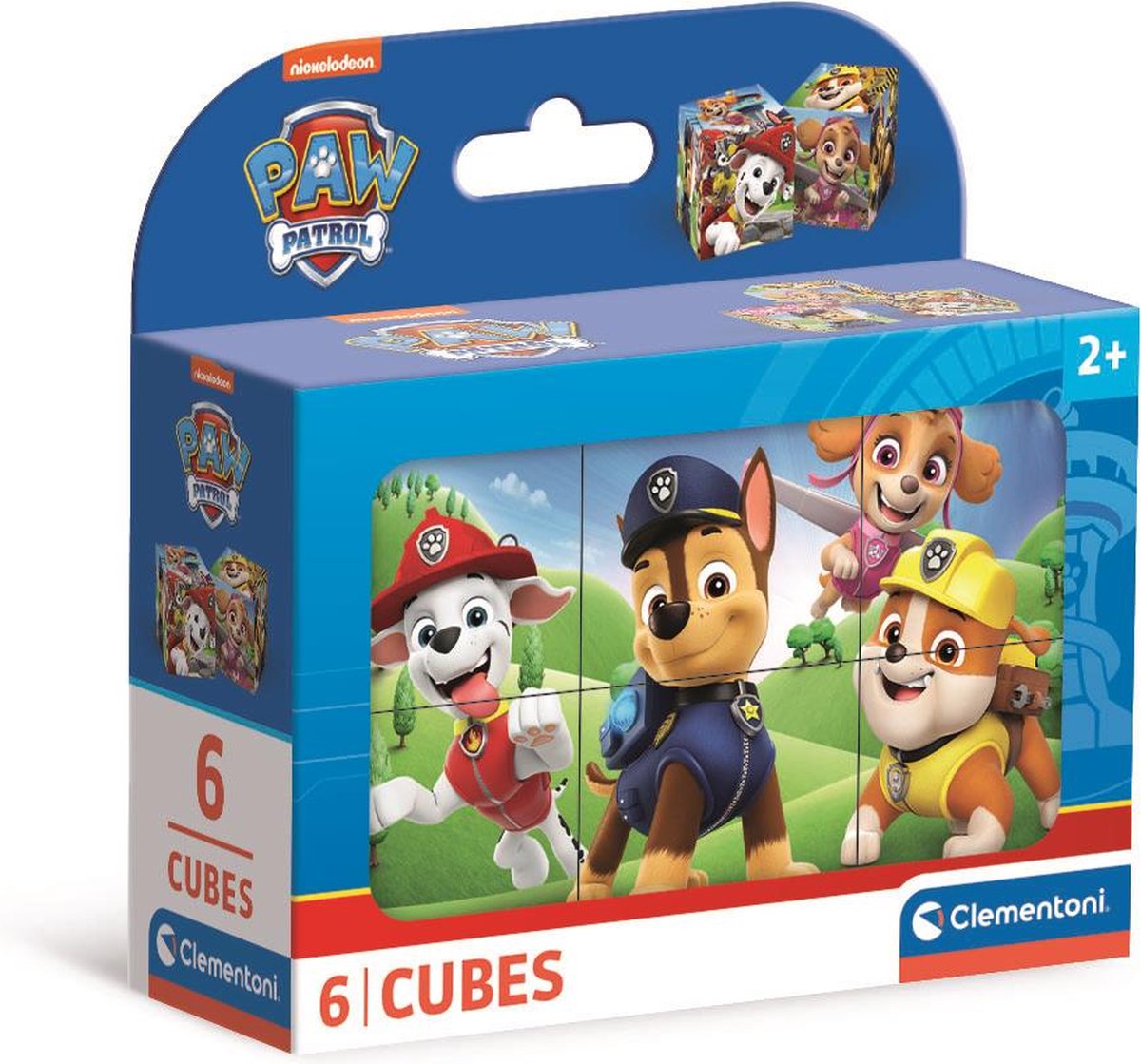 Clementoni Block Puzzle Paw Patrol, 6st.