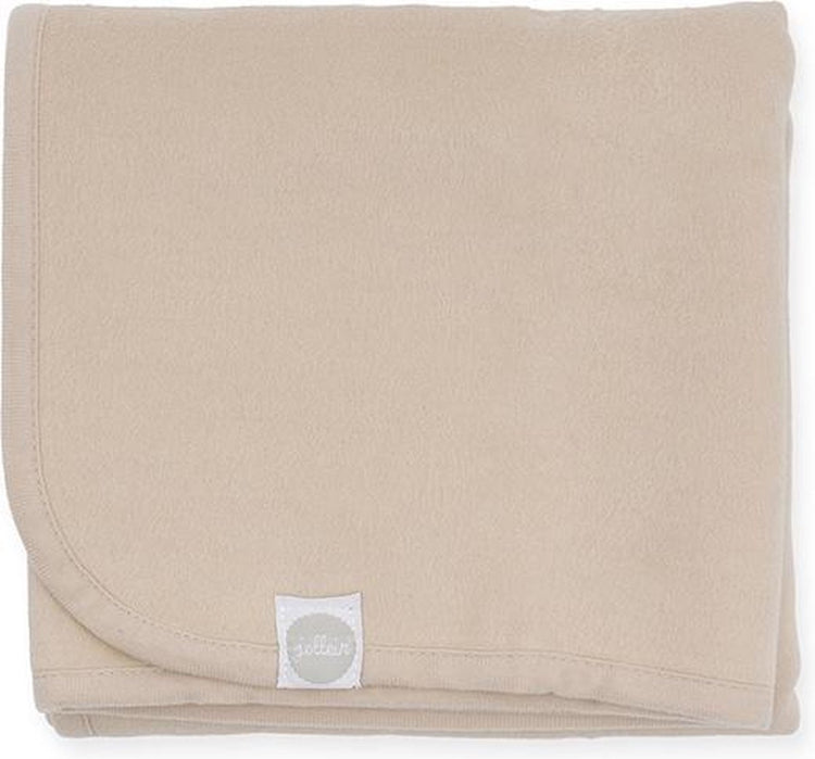 Jollein - Kinderbettdecke 75x100cm - Kinderbettdecke, Kinderbettdecke, Babydecke - Nougat