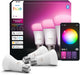 Philips Hue Smart LED A60 Lampe – weißes und farbiges Licht – E27-Fassung – 810 Lumen – 3 Stück