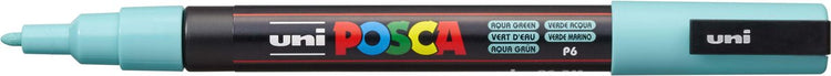 Uni Posca PC3M Lackmarker Aquagrün – runde Spitze bis 1,3 mm