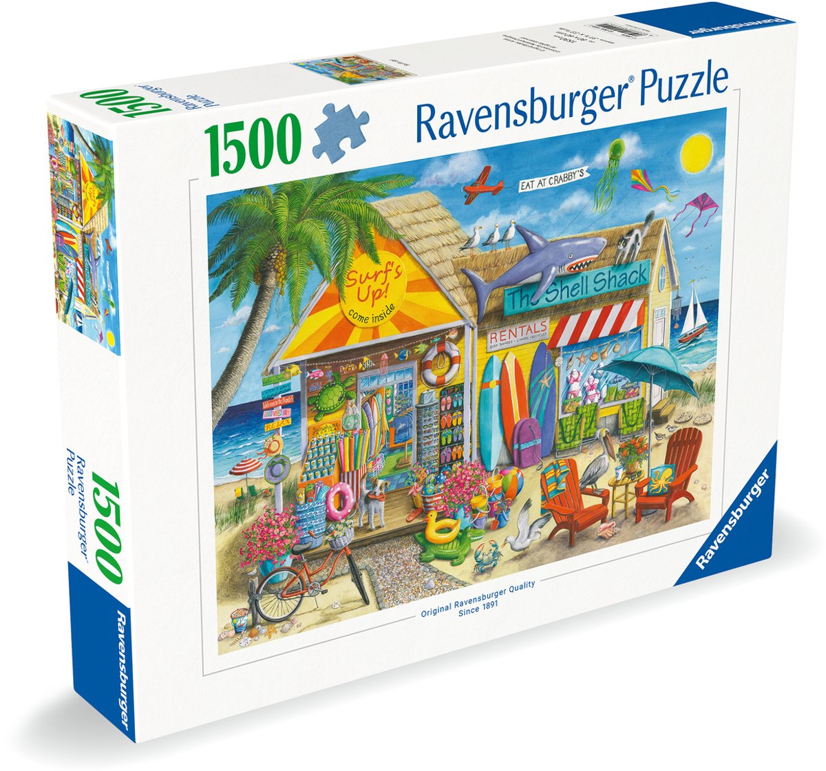 Ravensburger Puzzle Surf's up - 1500 Teile.