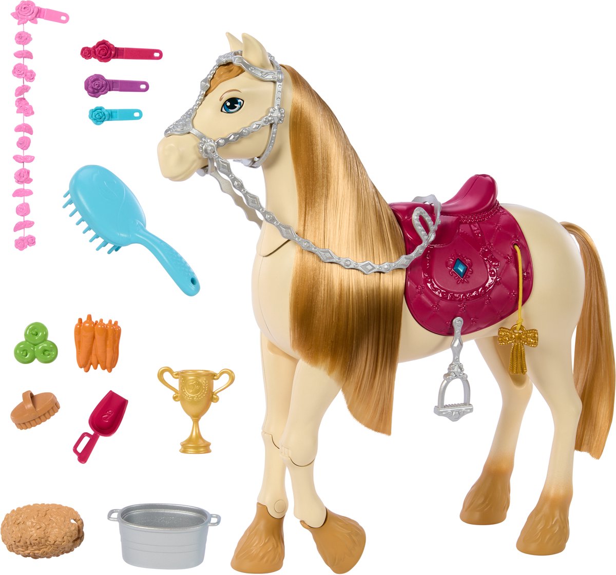 Barbie Family Horse Chase Horse Funktionen