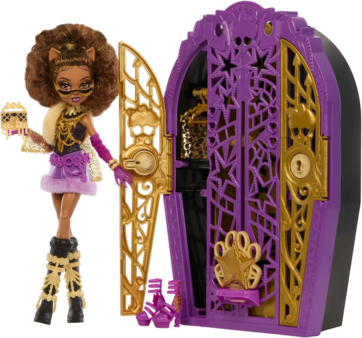 Monster High Skulltimate Secrets Clawdeen Puppe