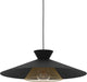 Eglo Grizedale Hängelampe – E27 – ø 50 cm – Schwarz|Gold – Stahl