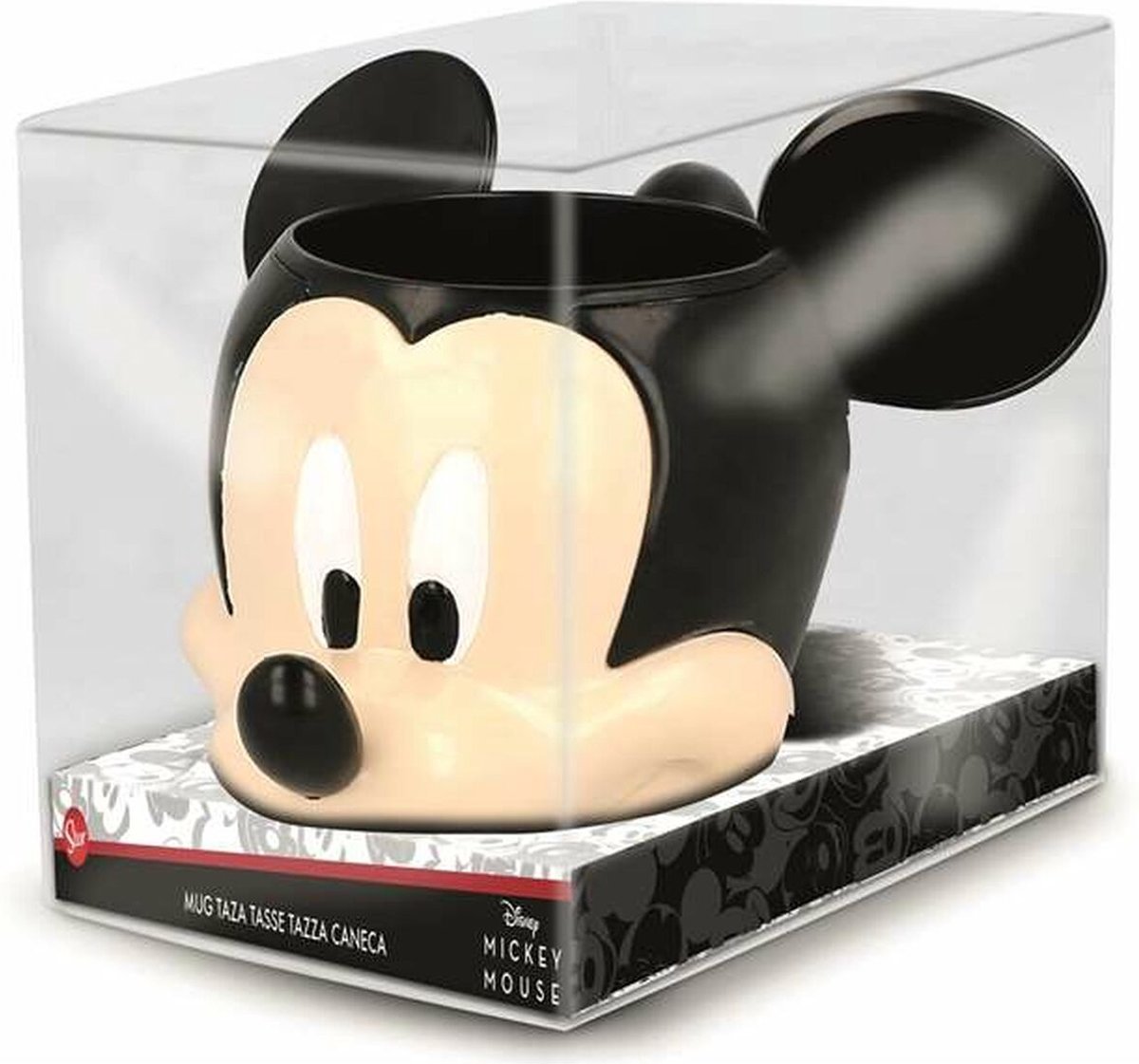 Stor Tasse mit Box Mickey Mouse aus Keramik 360 ml