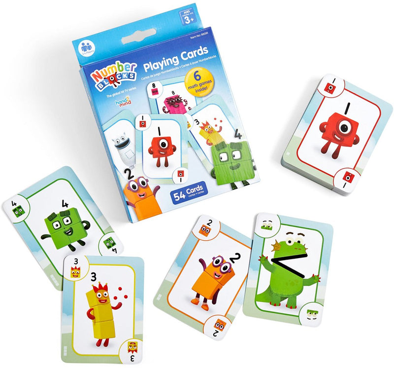 Lernressourcen Kartenspiel Numberblocks – Lernspielzeugkarten. - 3+