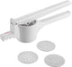 Metaltex - Kartoffelstampfer - Püreestampfer - 3 austauschbare Edelstahlscheiben - 36 cm - Weiß
