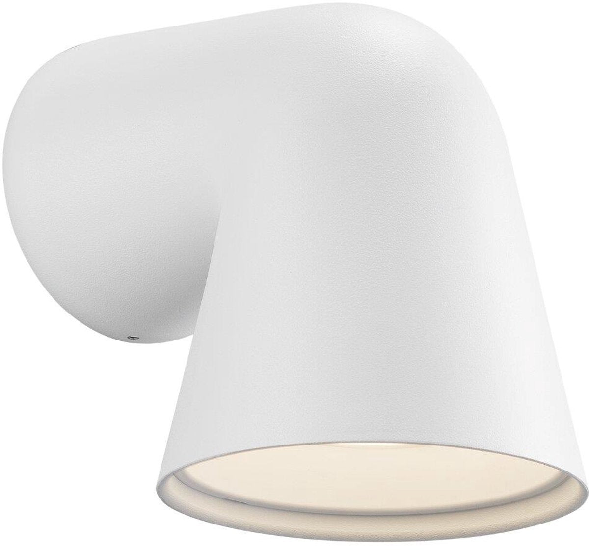 Nordlux front single - wandleuchte - ip44 - gu10 - weiß