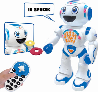 Lexibook Powerman® Star interaktiver Roboter zum Lernen und Spielen mit Gestensteuerung inkl. Fernbedienung (Niederländisch)