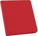 Ultimate Guard Zipfolio 480 Xenoskin mit 24 Taschen – Rot