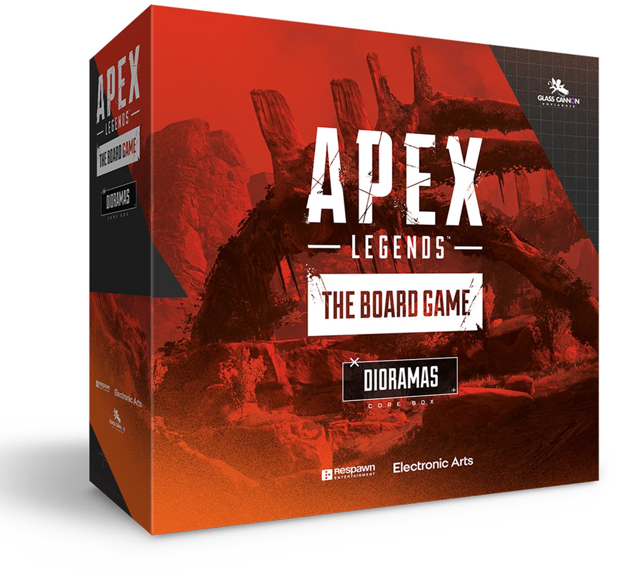 Glass Cannon Unplugged Apex Legends: Core Box Legends Diorama-Erweiterung – Englisches Brettspiel