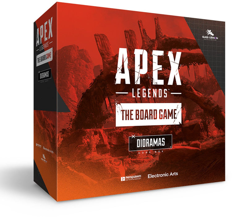 Glass Cannon Unplugged Apex Legends: Core Box Legends Diorama-Erweiterung – Englisches Brettspiel