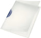 Leitz Klemmklebemappe Colorclip Magic, DIN A4, PP, dunkelgrauer Clip