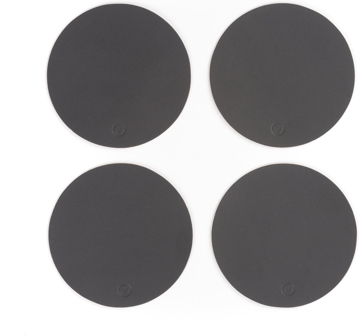 Vacavaliente – Untersetzer – 4er-Set – grau – 10 cm