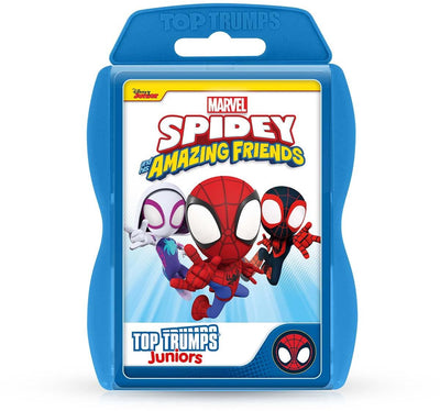 Winning Moves Top Trumps Junior – Kartenspiel – Spidey und seine tollen Freunde – Englisch