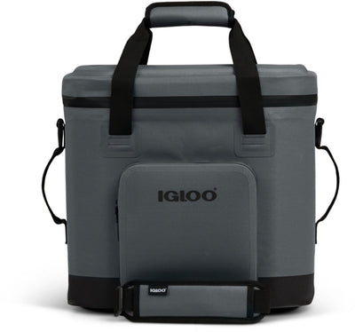 Igloo – Trailmate 36 – Kühltasche – geräumige und robuste Soft-Kühlbox für den Außenbereich – Grau