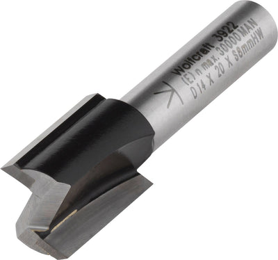 Wolfcraft - Nutfräser 12mm - Fräser - 3922000