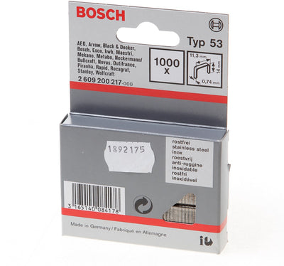 Bosch - nicht mit Feindraht Typ 53 11,4 x 0,74 x 14 mm
