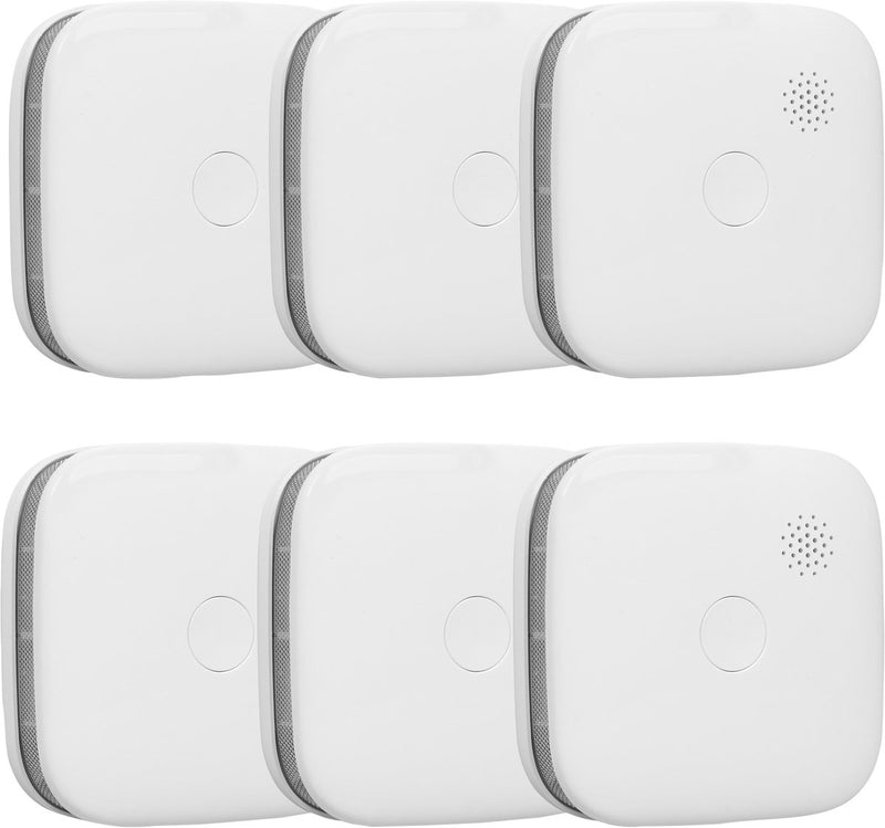 Smartwares® smartwares fsm-11656 – Rauchmelder 6 Stück 85 dB – 5-Jahres-Batterie – kabellose Verbindung – Feuermelder