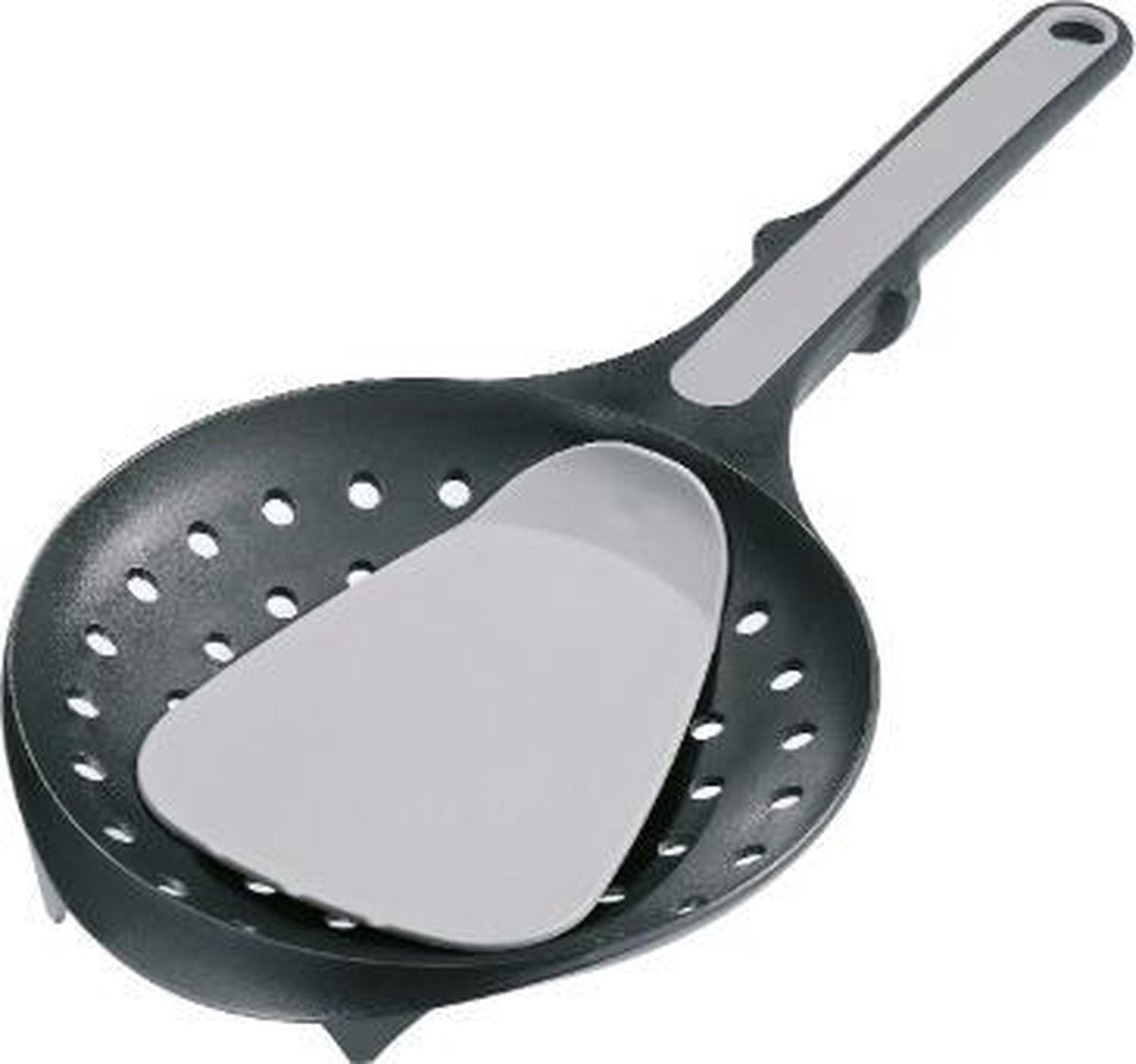 Gefu Scodel Spätzlelöffel mit Teigschaber – Spätzlebereiter – spülmaschinenfest