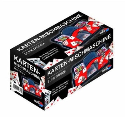 Noris elektrischer Kartenmischer 46 x 36 cm blau