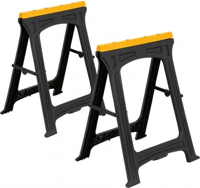 Vorel faltbare Böcke, Set 2 Stück – max. 75 kg pro Bock – 52 x 78 cm
