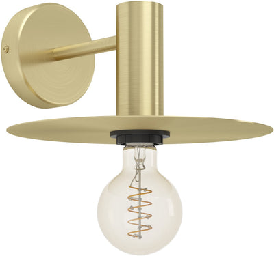 Eglo Escandell Wandleuchte – E27 – 25 cm – Gold – Stahl