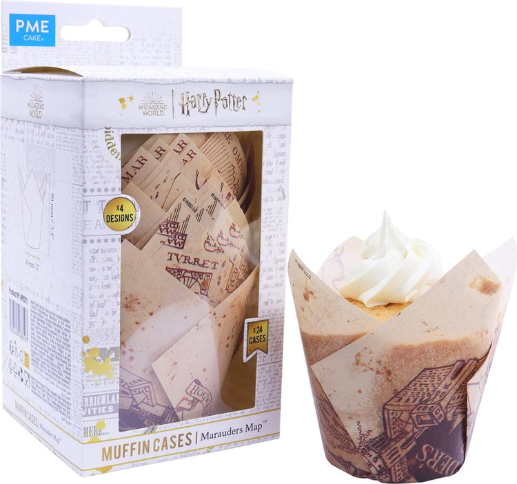 Pme tulpenförmige Muffinförmchen – Harry Potter Marauders Map