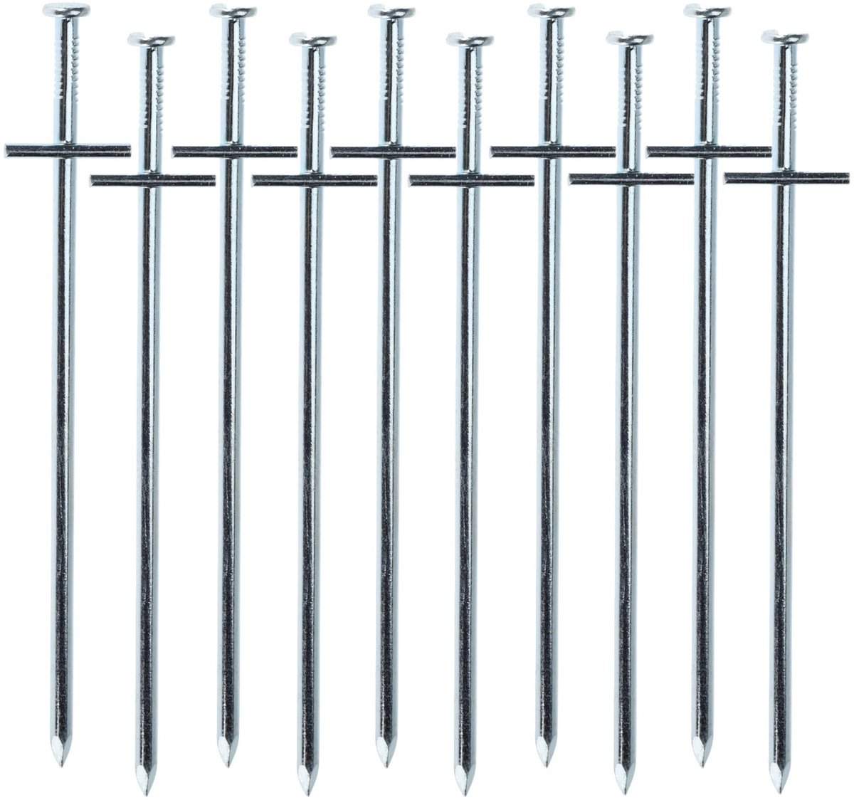 Redcliffs Zeltheringe - Felsheringe - 20x - Silber - Metall - 23 cm - für harte Oberflächen - Nagelheringe - Camping