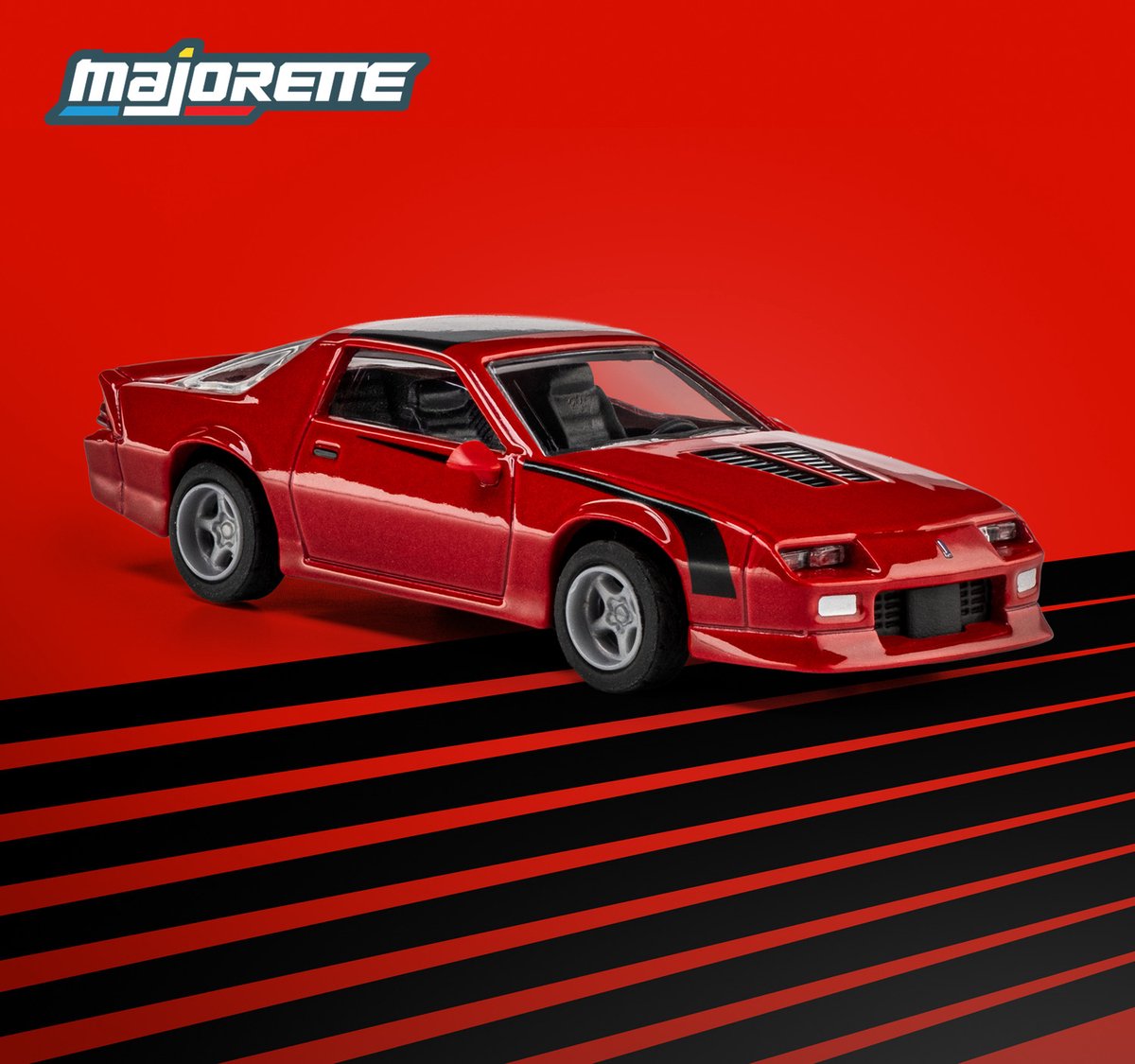 Majorette Chevrolet Camaro '85, rot (Sammlung)