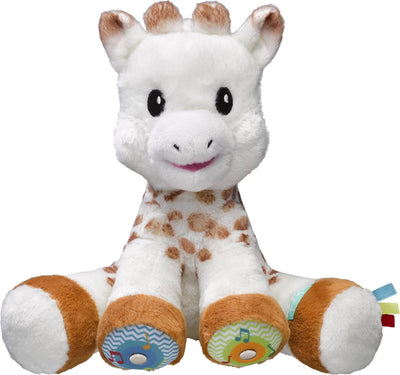 Sophie die Giraffe Touch Music Kuscheltier – Kinderspielzeug mit Sound – Mutterschaftsgeschenk – Babyparty-Geschenk – ab 10 Monaten – 3 Melodien – inklusive Batterien