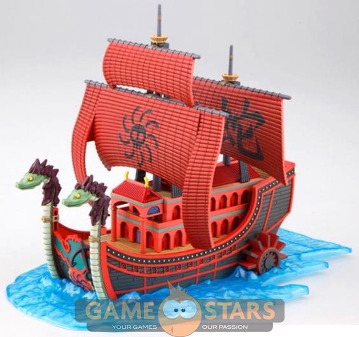 Bandai Namco Bandai One Piece Grand Ship Collection – Modellbau – Kuja-Piratenschiff – Lizenz