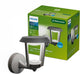Philips LED Philips Nuvy Wandleuchte – Außenbeleuchtung – Dämmerungssensor – warmweißes Licht: 2700 K – Anthrazit – Powershield-Beschichtung – lange Lebensdauer
