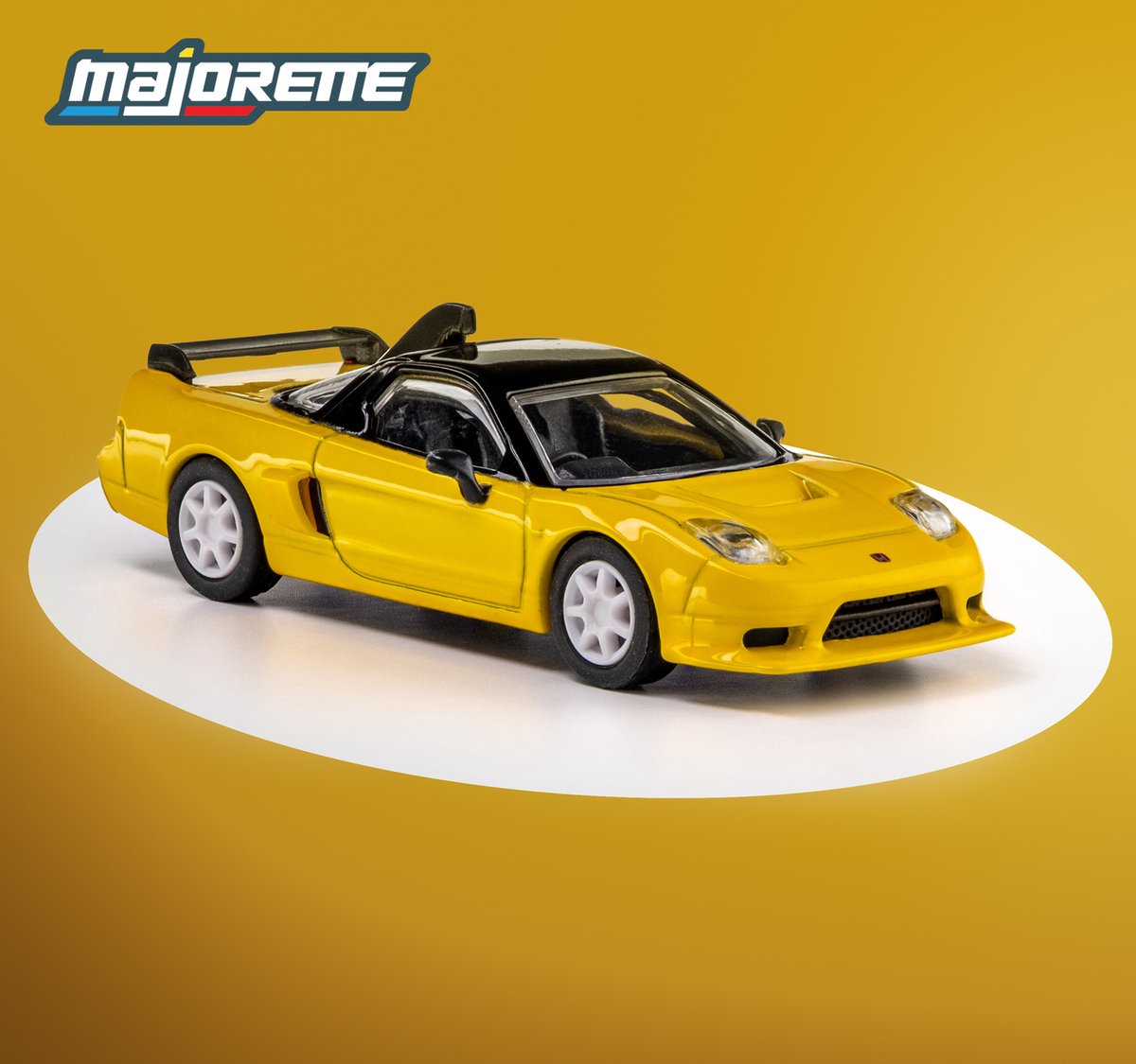 Majorette Honda NSX-R GT '95, gelb (Sammlung)
