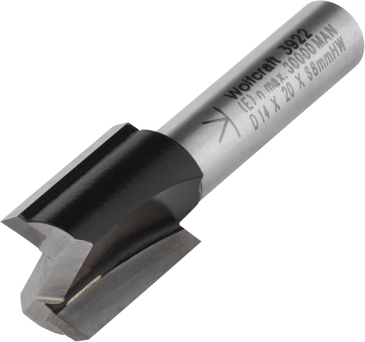 Wolfcraft - Nutfräser 14mm - Fräser - 3922000