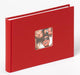Walther fa-207-r fun - Designalbum - Größe 22 x 16 cm - rot