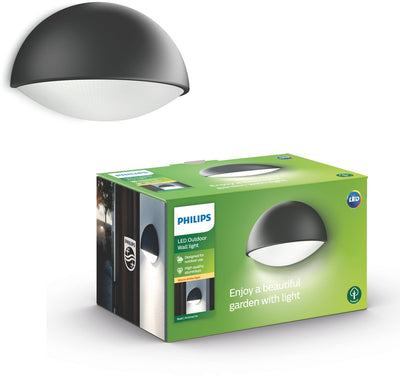 Philips LED Philips Dust Wandleuchte – Anthrazit