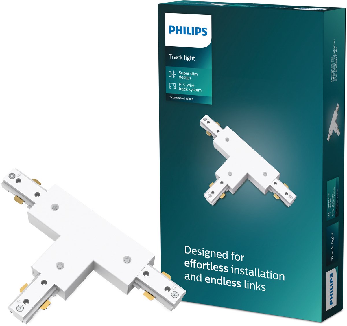 Philips LED Philips EasyLink – Anschluss – T-förmiger Anschluss – weiß – Schienenbeleuchtung