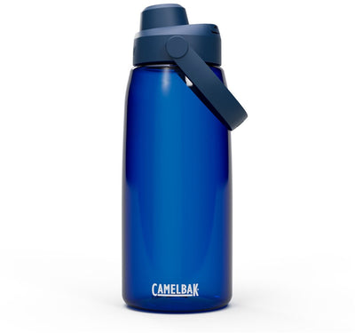 Camelbak Thrive Chug Trinkflasche – 1 l – Wasserflasche mit Schraubverschluss – Blau