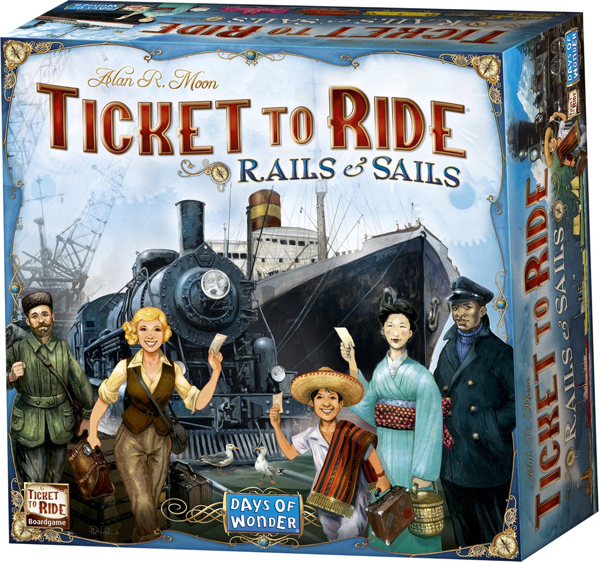 Days of Wonder Ticket to Ride – Schienen segeln