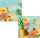 Boland - Set mit 20 Papierservietten Paradise - Tropical - Hawaii - Mottoparty - Gartenparty - Geburtstag
