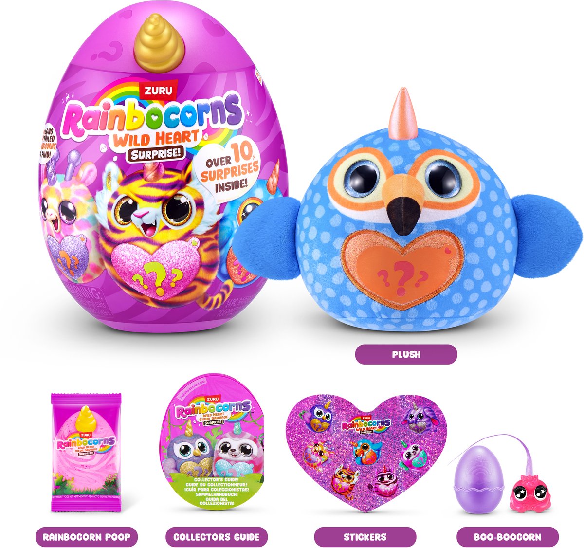 Rainbocorns wilde Herzüberraschung (Tucan)