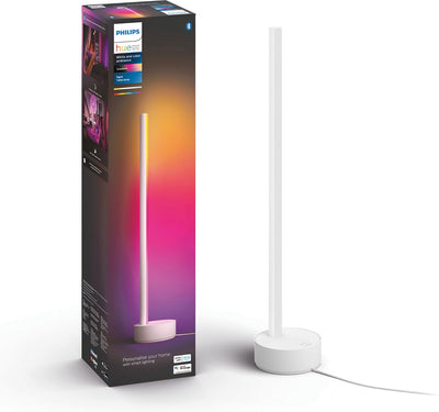 Philips Farbtisch Weiß und Farbgefugter Signe Tischlampe