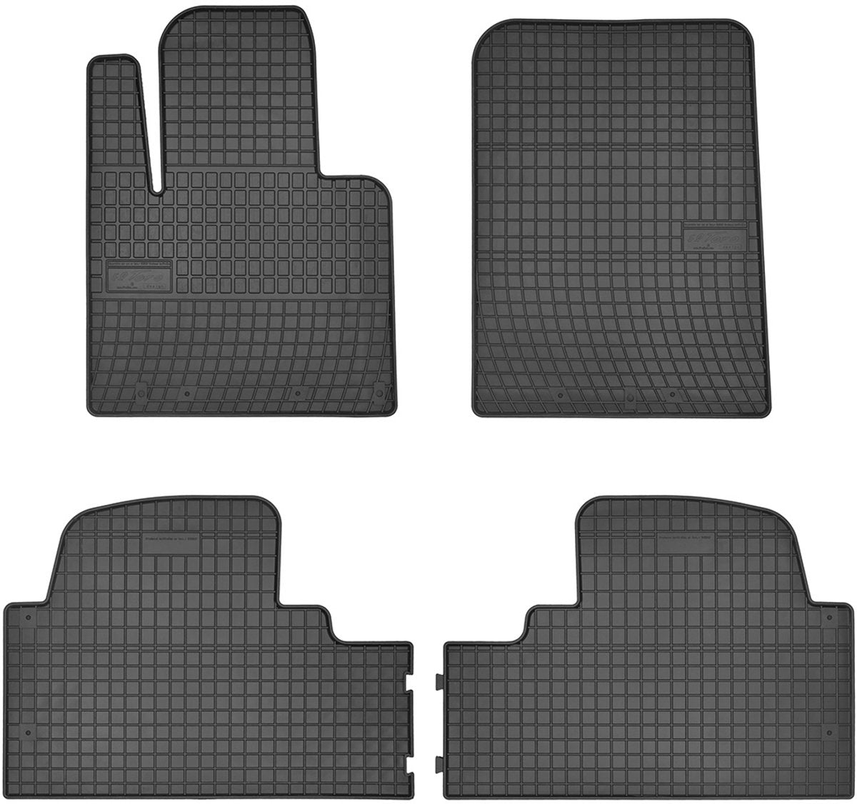 Frogum Gummimatten Hyundai Santa Fe 2013-2018 -